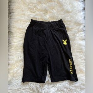 Playboy Black Shorts